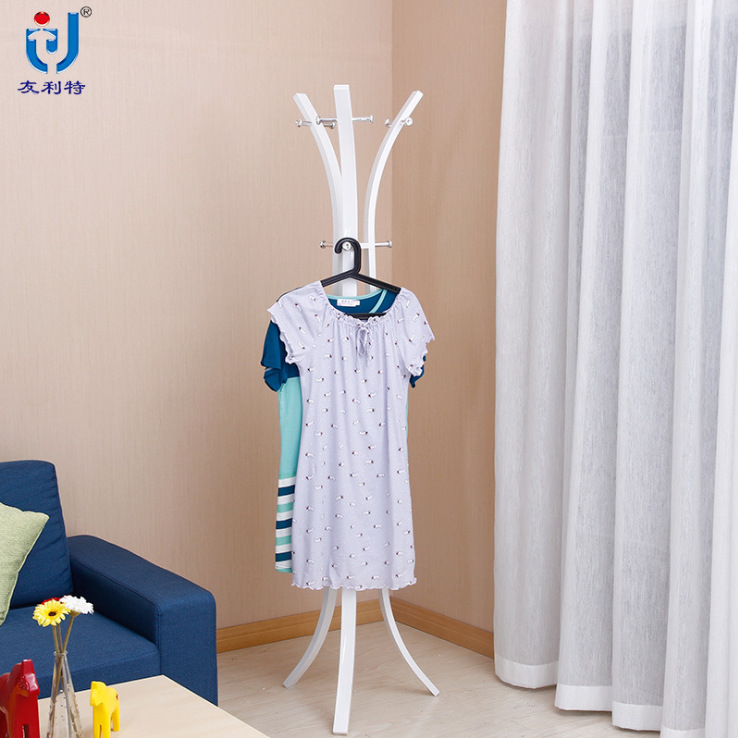 Wholesale floor clothes rack thick tie yi clothes rack multi-functional bedroom clothes rack thumbnail