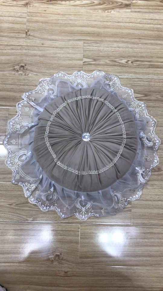Lace Ingot Cushion Throw Pillow Cushion Specification drawing