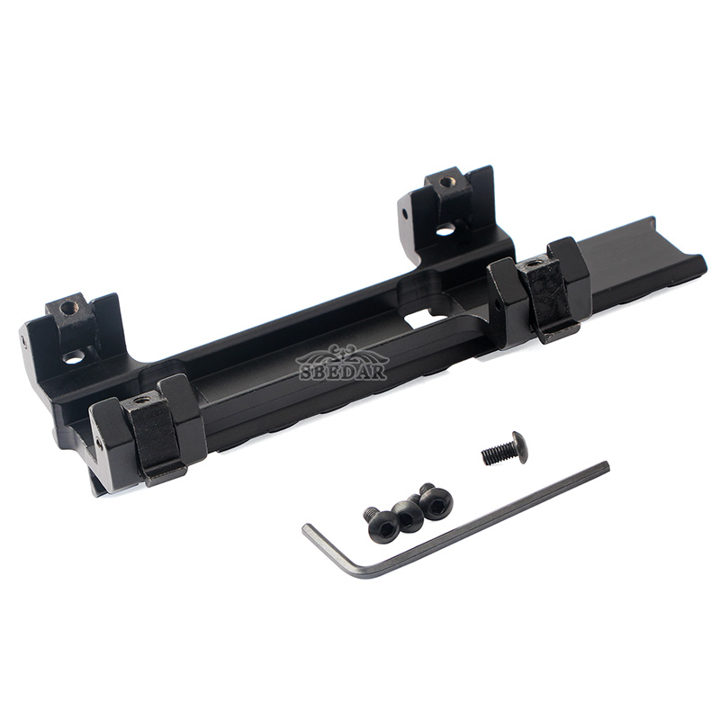 MP5 height-increasing mirror bridge guide rail 30 to 20mm conversion track extended version Specification image