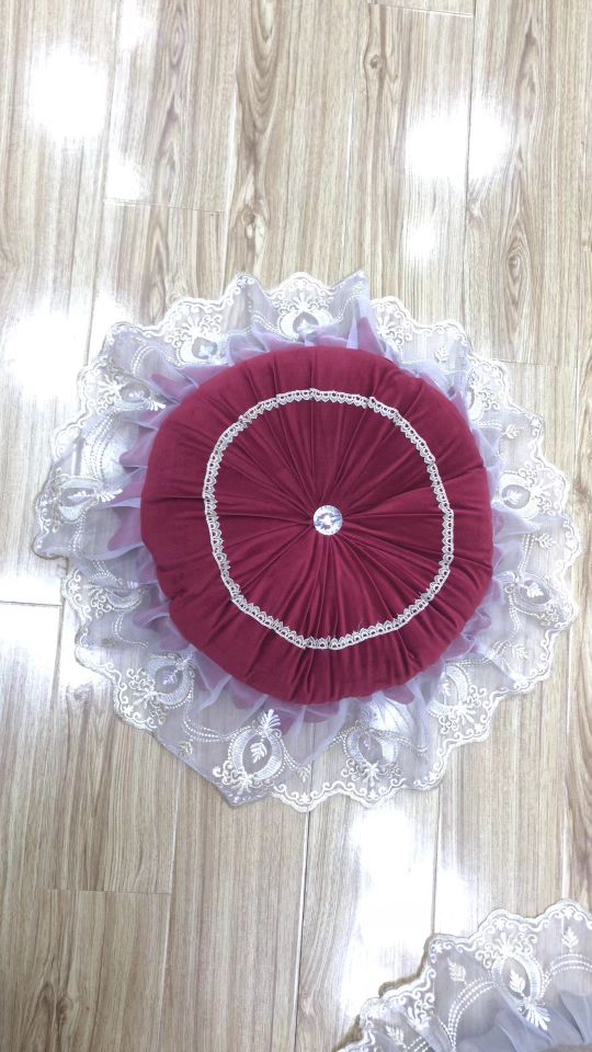 Lace Ingot Cushion Throw Pillow Cushion details Picture