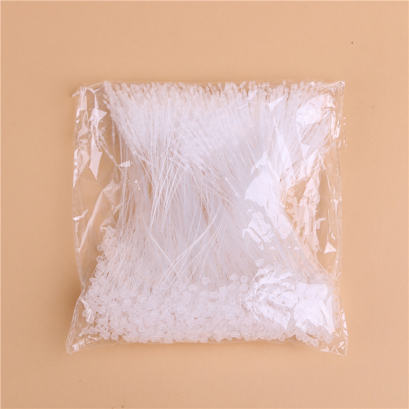 纸盒包装OPP袋装白色吊粒吊扣 用途多样产品图