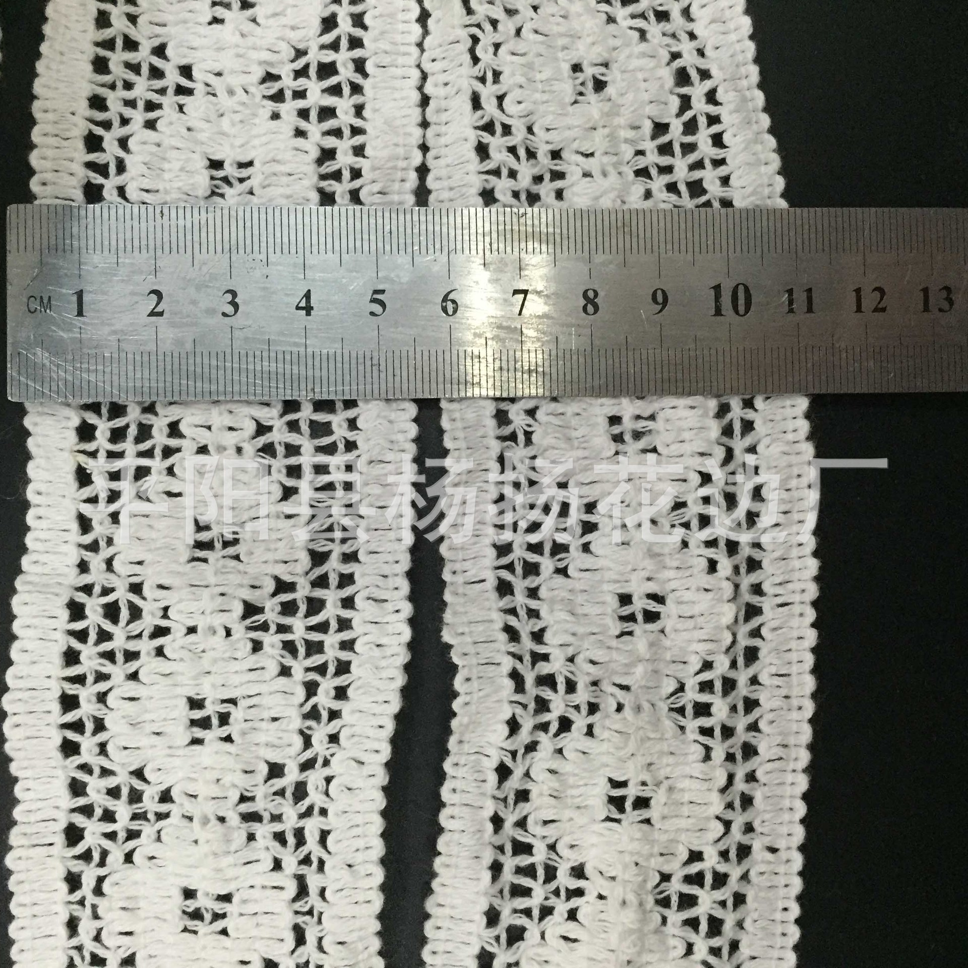 Factory direct sales of 5cm all-cotton lace clothing accessories details Picture