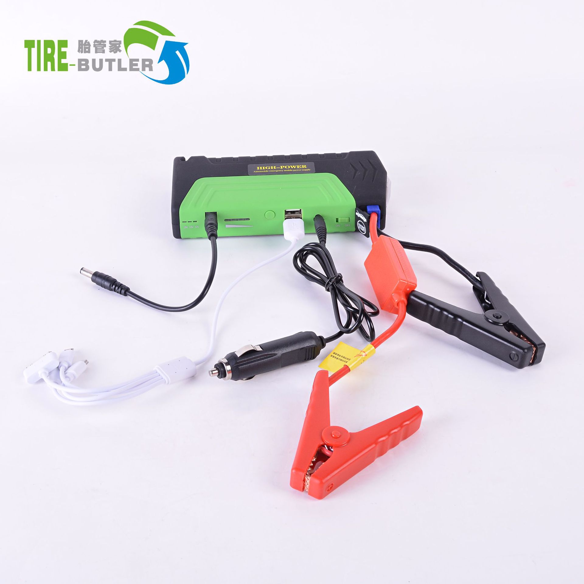 汽车应急电源套装应急启动电源多功能车载备用电源12V充电宝汽车用品 产品图