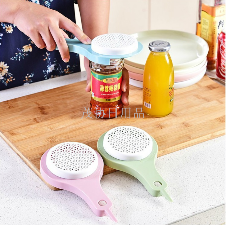 Refrigerator deodorizer coconut shell activated carbon multi-functional non-slip can opener energy saving can opener twist can cap