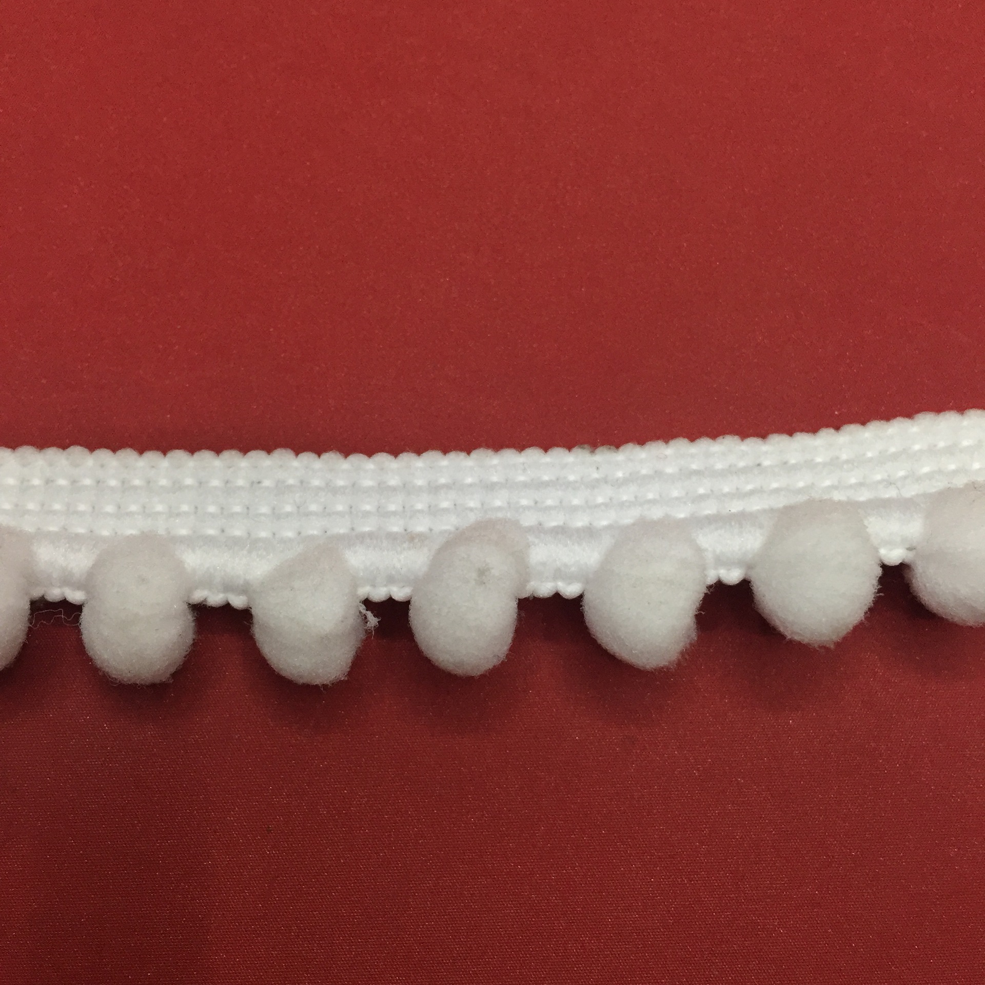 厂家直销 锦纶高弹牙边球毛球花边收纳箱辅料多规格欢迎订购