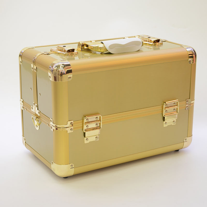 Make-up artist professional make-up box new simple fashion large double open make-up box tattoo tools box