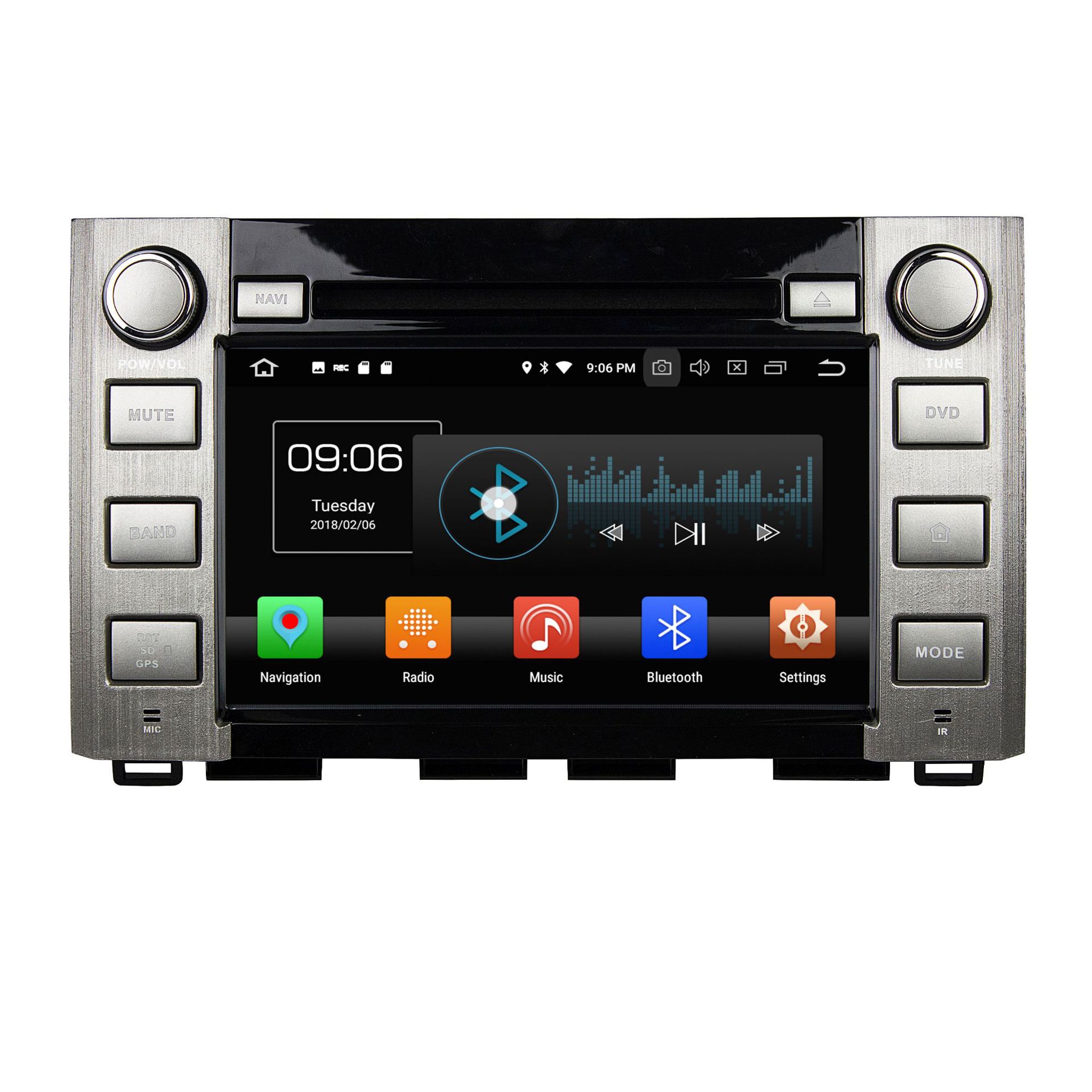 红杉 PX5方案安卓8.0+8核4+32G+高清+手机互联+DAB