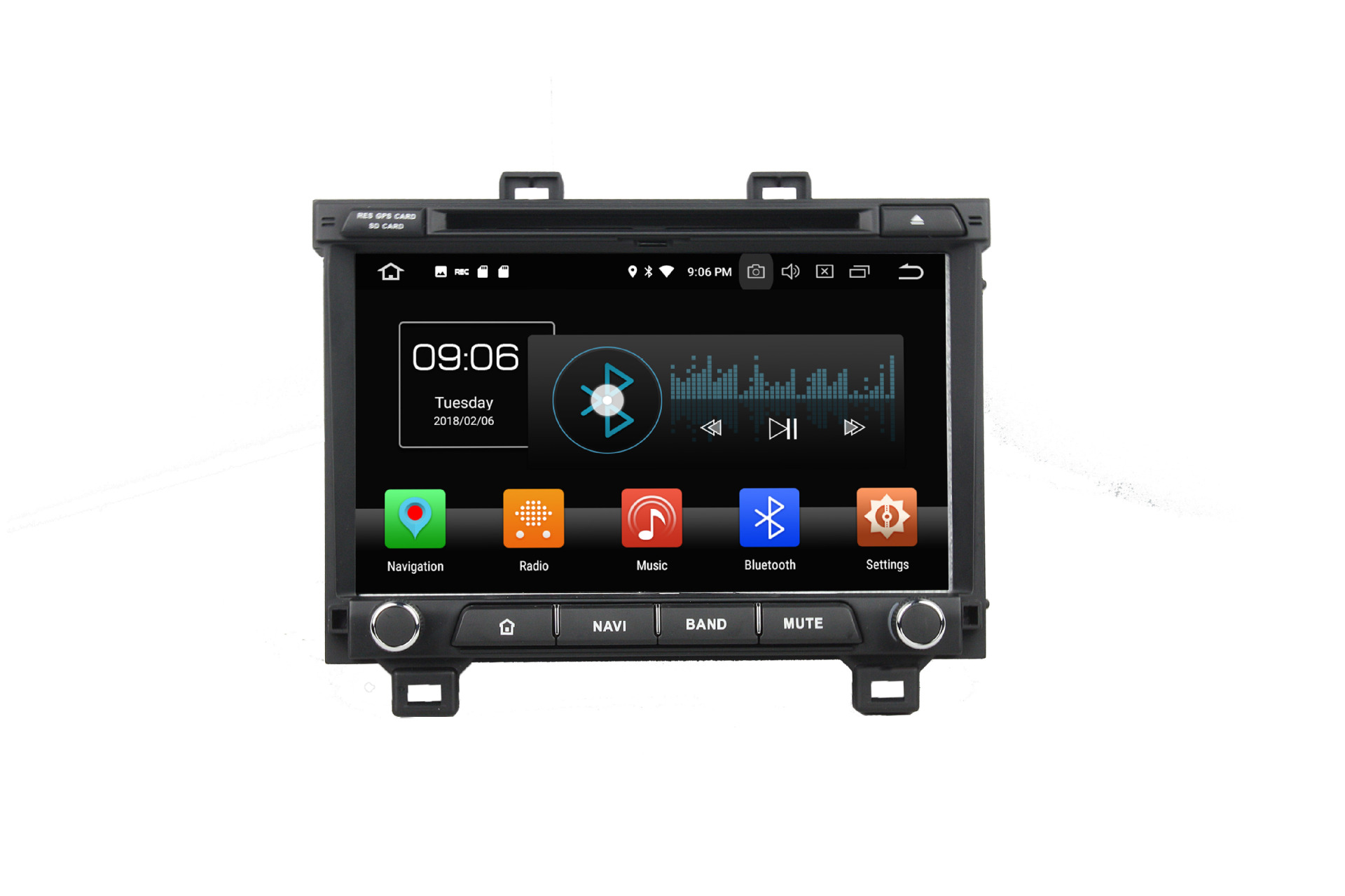 Hyundai Sonata PX5 solution: Android 8.0+ 8-core 4+32G+ high definition + mobile phone interconnection +DAB details Picture