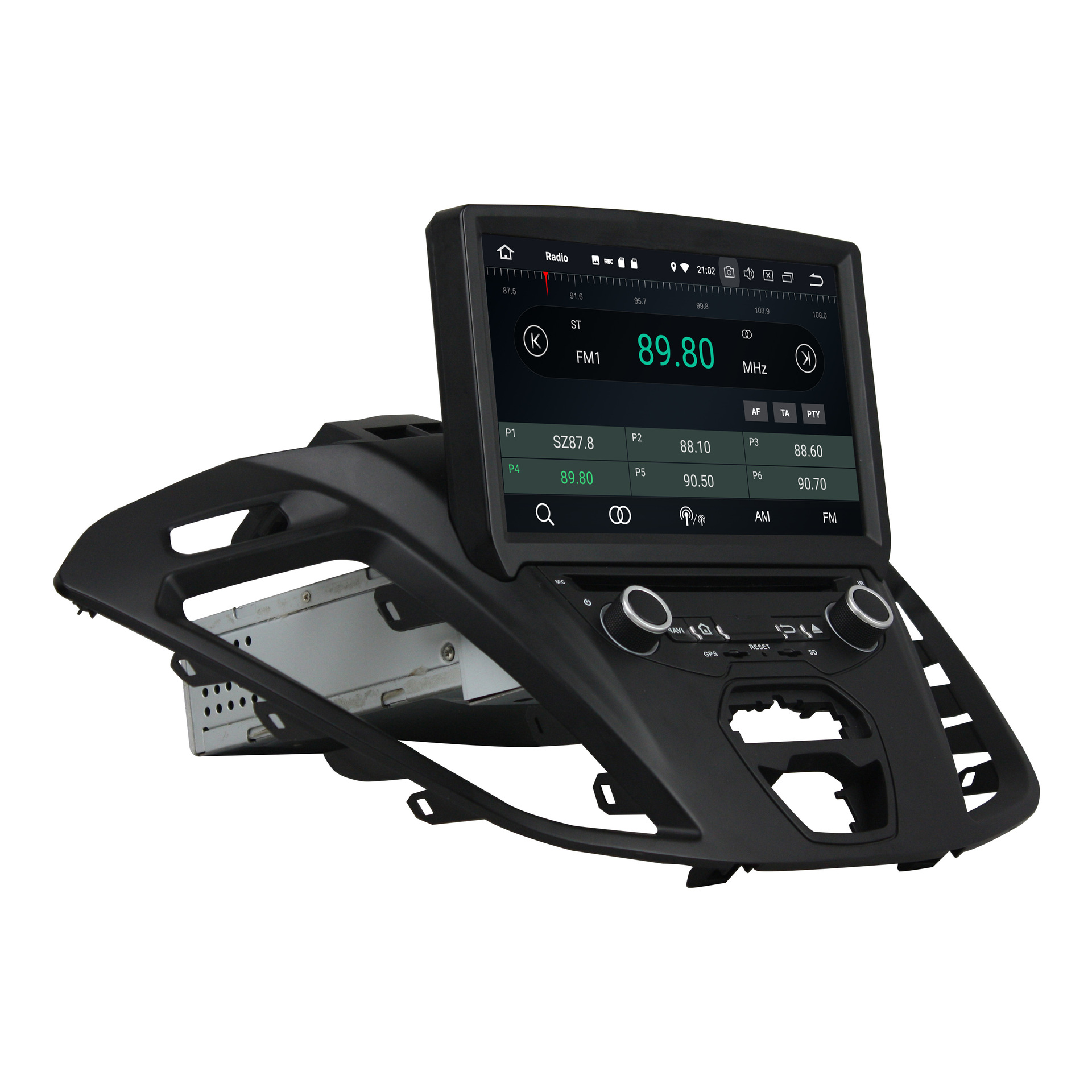 Ford Transit PX5 solution: Android 8.0+ 8-core 4+32G+ high definition + mobile phone interconnection +DAB Application Scenario