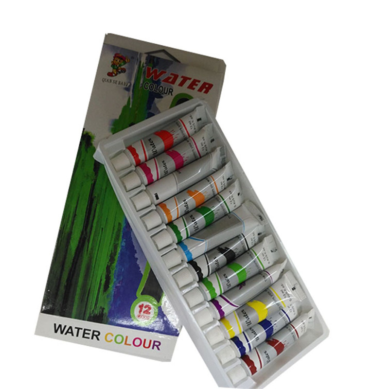 Factory direct sale of Sanjian 12-color boxed paint 12ml Specification image