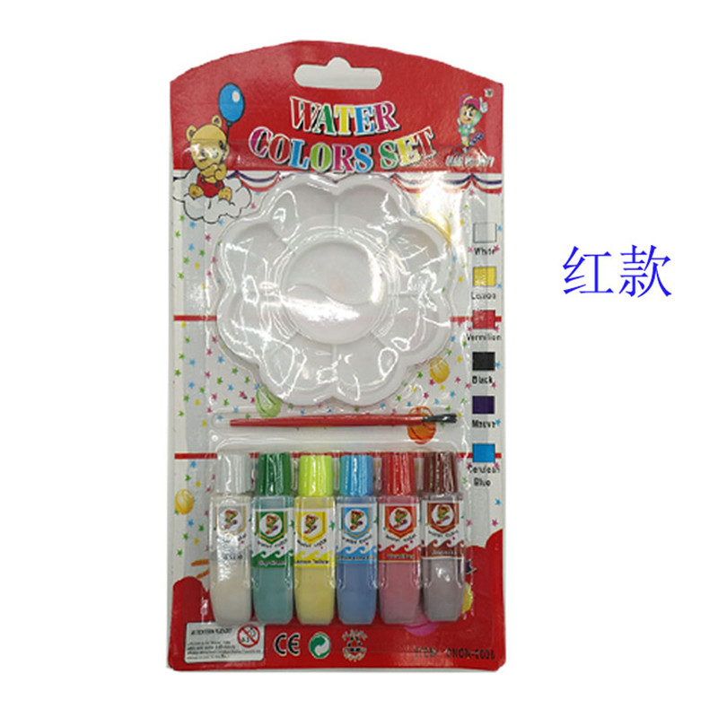 Factory direct sales of Sanjian 6-color suction card paint details Picture