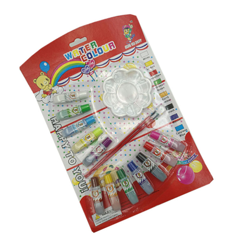 Factory direct sales of Sanjian 12-color suction card paint details Picture