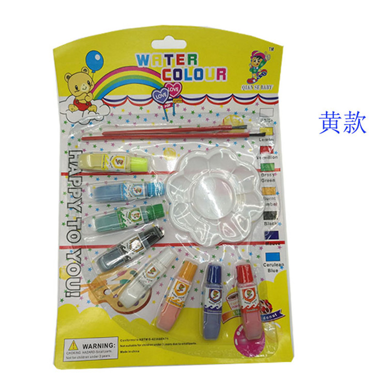 Factory direct sales of Sanjian 8-color suction card paint Specification image