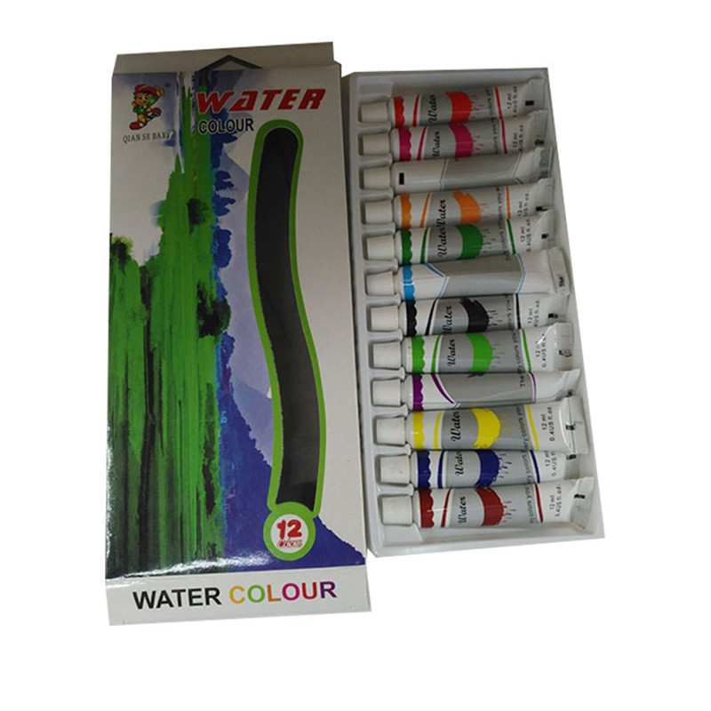 Factory direct sale of Sanjian 12-color boxed paint 12ml Application Scenario