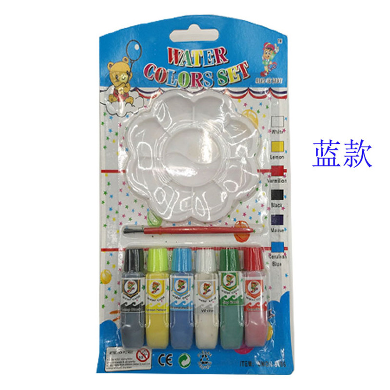 Factory direct sales of Sanjian 6-color suction card paint Specification image