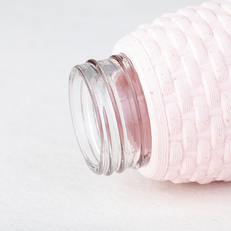 New wheat straw eco-friendly water cups, children's and students' heat-insulating plastic glass cups, wholesale plastic glass cups for supermarkets and street stalls Specification image