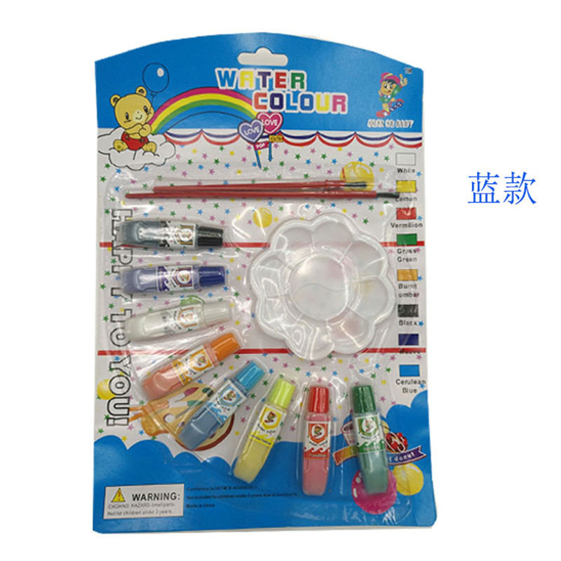 Factory direct sales of Sanjian 8-color suction card paint details Picture