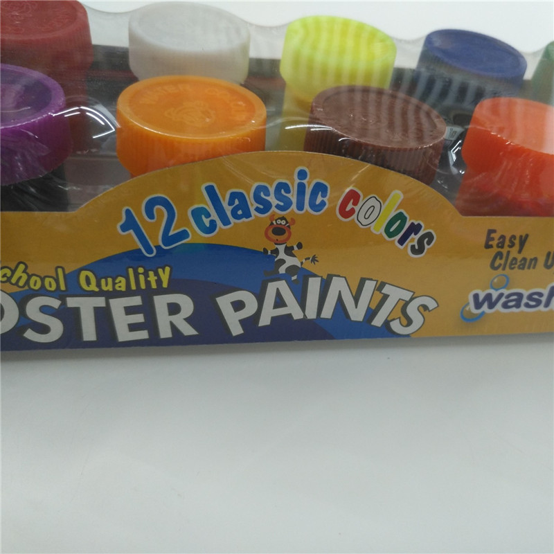 Factory direct sales of Sanjian 12-color bottled pigments Application Scenario