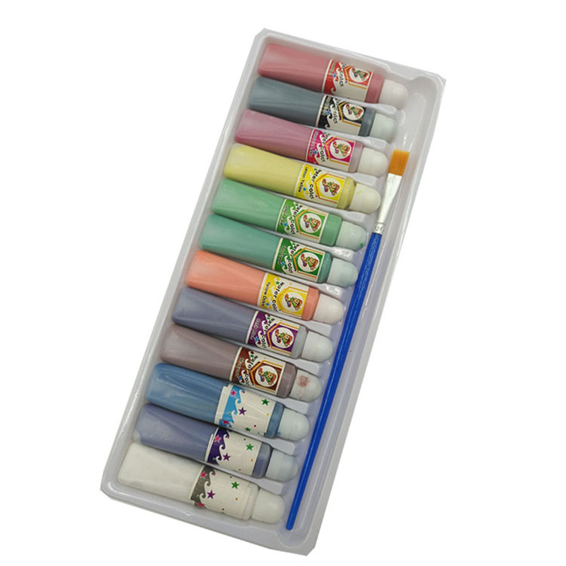 Factory direct sales of Sanjian 12-color watercolor paint Application Scenario