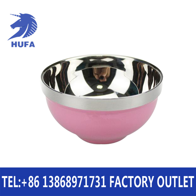 Stainless steel colored bowls and tableware, children's stainless steel tableware, kindergarten tableware procurement, children's bowls