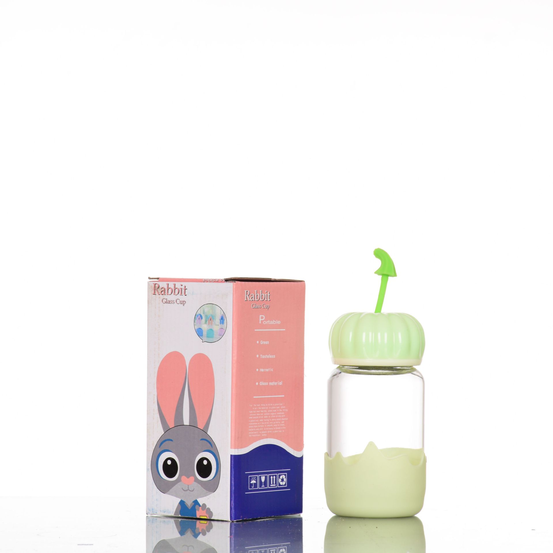 Wholesale and retail of Nan Gua glass water cups, advertising gifts, mushroom cups, portable anti-scald Xiao Ai cups, water cups, customized logos Application Scenario