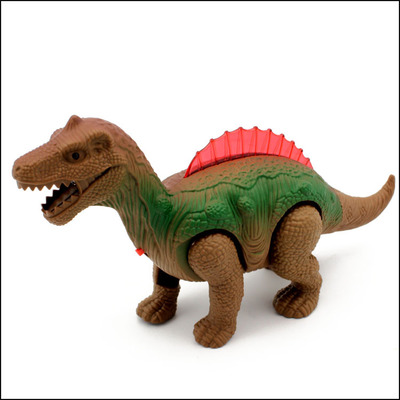 新款电动霸王龙模型玩具 会走会发光闪光带音乐仿真电动恐龙产品图