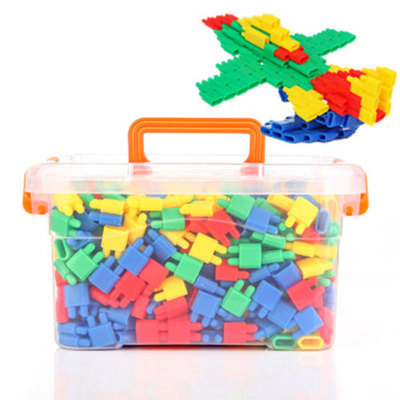 Children's bullet-shaped plastic educational building blocks, early childhood education, intelligent and smart building blocks wholesale details Picture