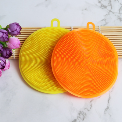 Silicone dishwashing brush, kitchen, household, daily necessities, fruit and vegetable brush, rag cleaning brush
