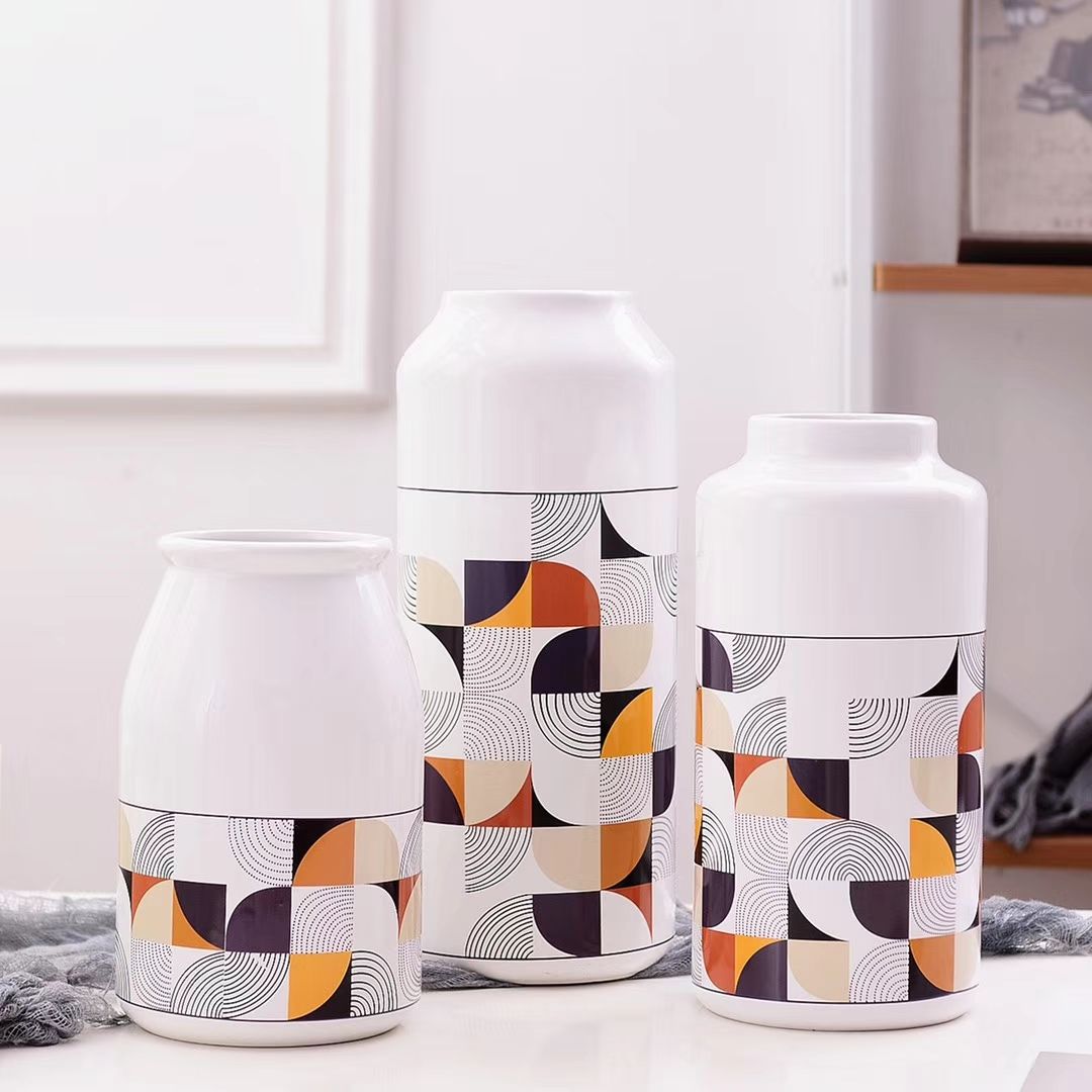新品爆款  厂家直销  简约几何系列花瓶