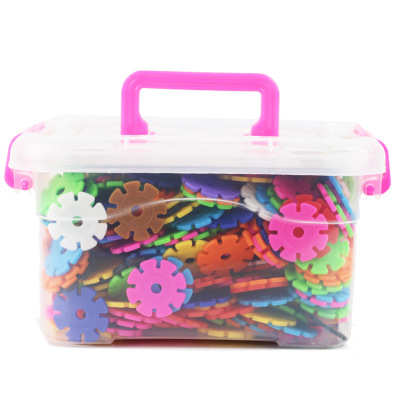 Children's bullet-shaped plastic educational building blocks, early childhood education, intelligent and smart building blocks wholesale Application Scenario