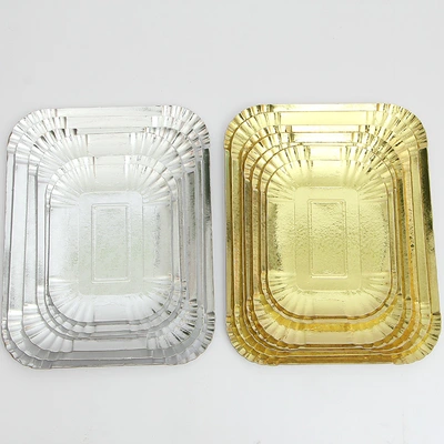 Factory Direct Party Disposable Paper Products Plate Cake Plate Thick Paper Plate Children's Birthday Party Meal
