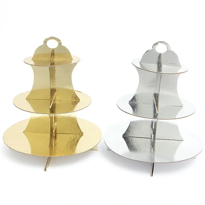 Dress Up For A Party Cake Stand Disposable Snack Stand Decorate A Cake Stand With Paper Decorations