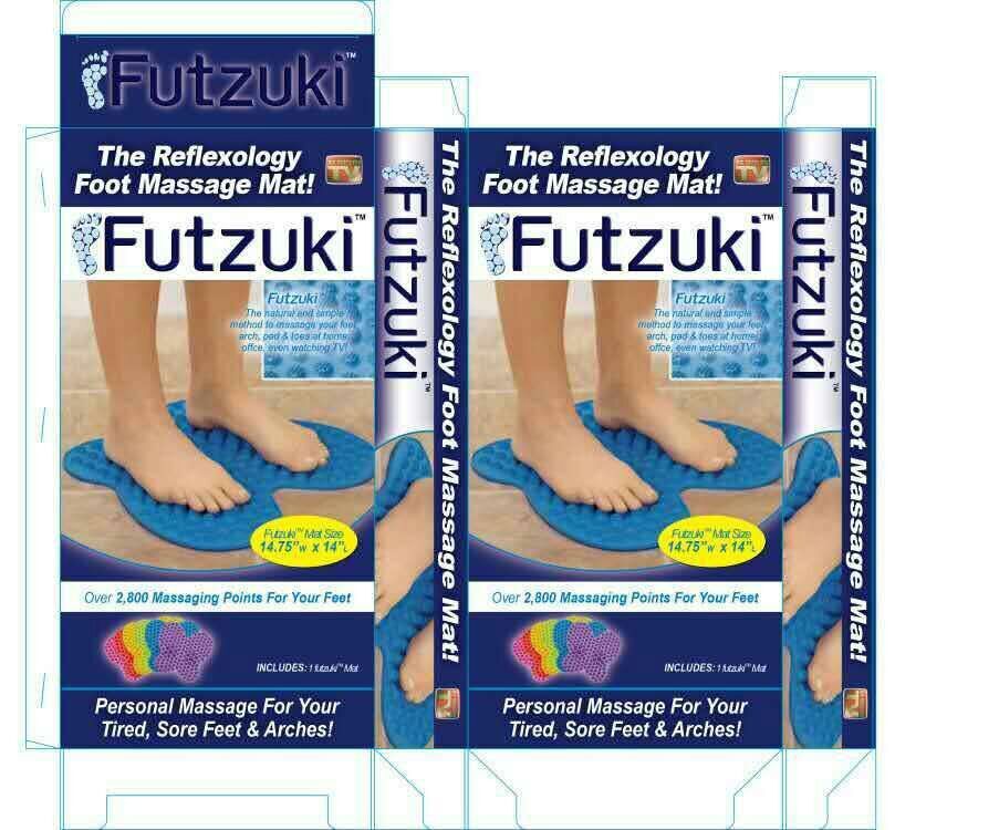 Futzuki反射按摩垫 新款趾压板按摩垫 蝴蝶形按摩垫 opp包装350克