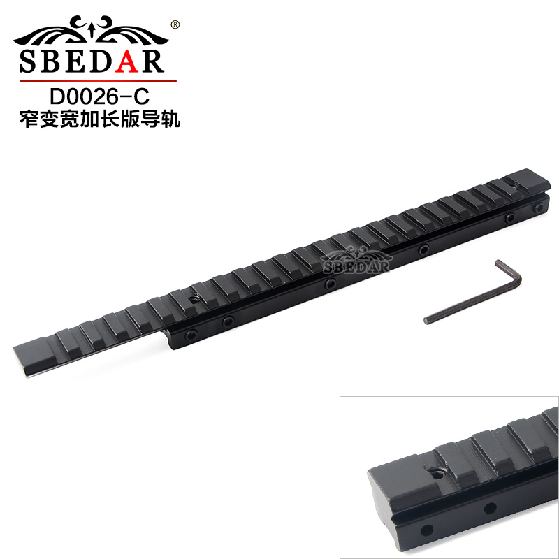 The metal length increases the guide rail by 260mm thumbnail