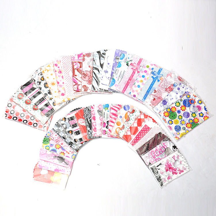 定制款9*14cm手提童装服饰购物袋礼品50装 批发饰品袋礼品袋 塑料产品图