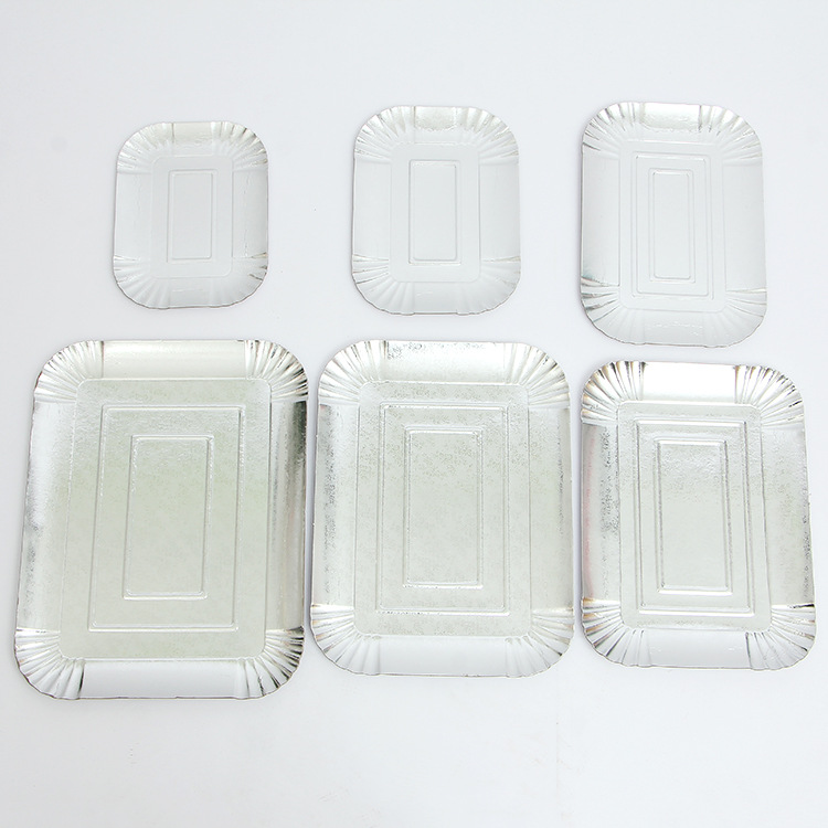 Factory Direct Party Disposable Paper Products Plate Cake Plate Thick Paper Plate Children's Birthday Party Meal details Picture