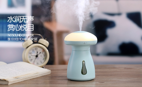Nuevo moe seta humidificador coche mini USB escritorio dormitorio aire acondicionado humidificador rehidratador Application Scenario