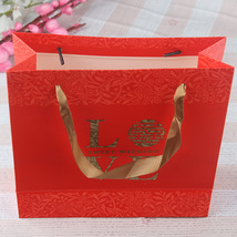 红色纸袋 红色喜庆回礼 结婚包装婚庆用品 婚礼手提袋 礼品袋婚礼