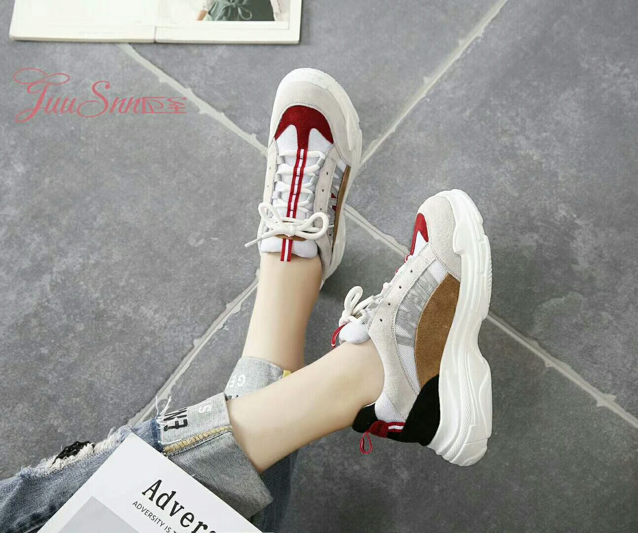 The power of sports, high-quality fabric, polyurethane outsole, breathable and comfortable, pairs well with casual sports shoes details Picture
