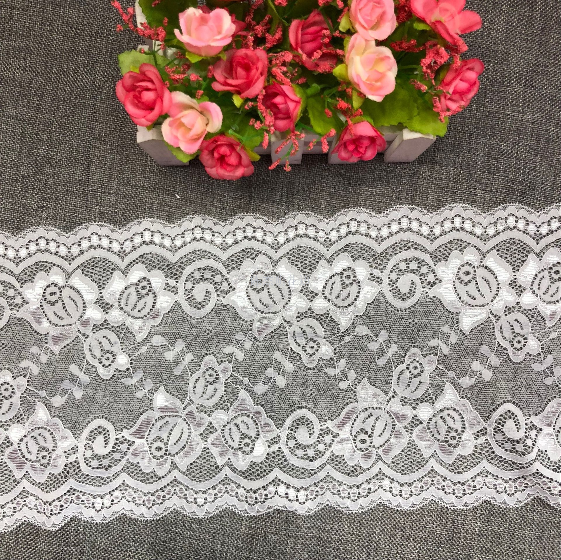 New patterned lace fabric, lace-trimmed clothing accessories, large edge factory direct sales Application Scenario