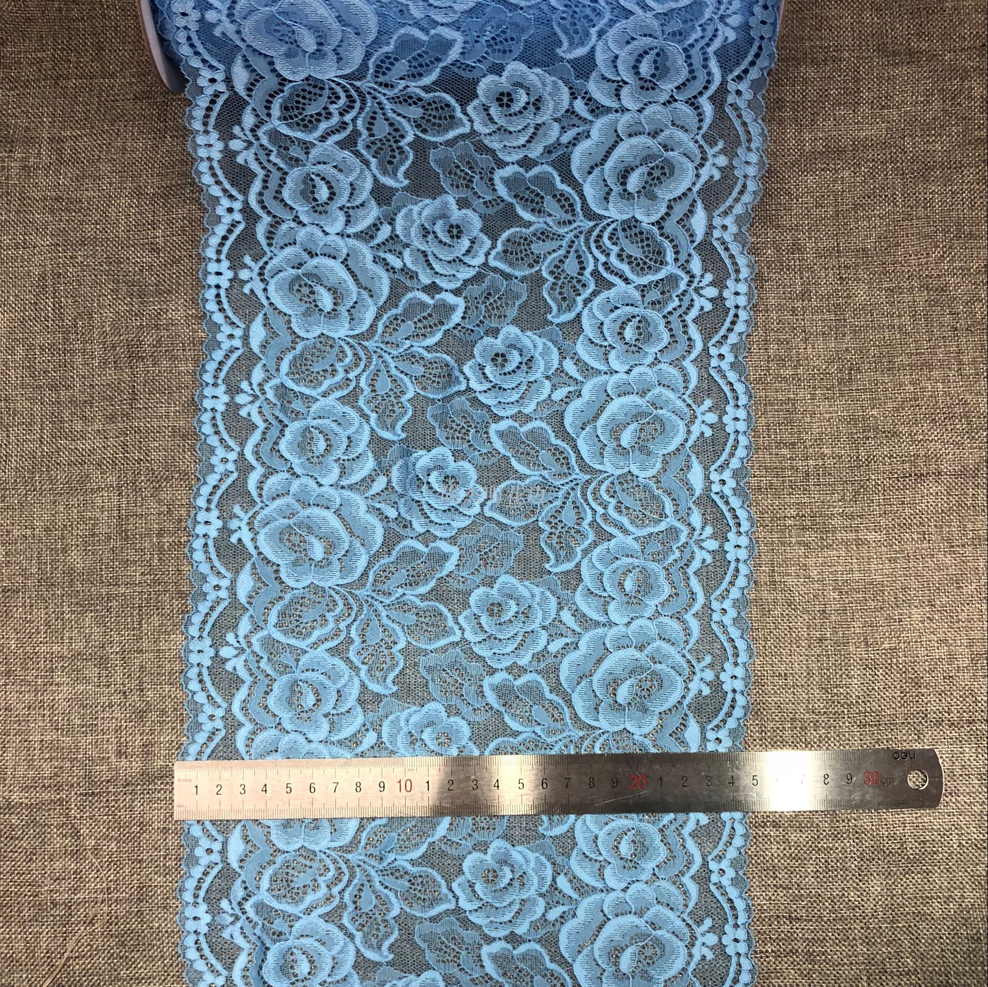 提花超宽弹力蕾丝花边抹胸服装裙子拼接辅料面料