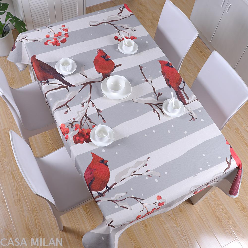 印花桌布/防水桌布/圣诞节日桌布