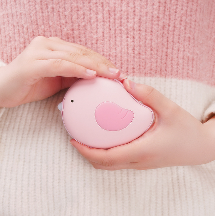 Calentador de corazón pájaro calentador de mano tesoro USB recargable pájaro calentador de bebé con banco de potencia regalo de invierno personalizado Application Scenario