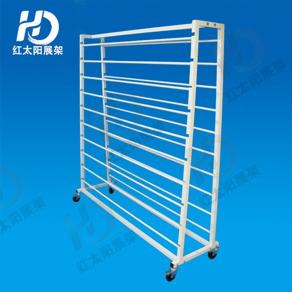 Manufacturers direct metal craft cloth display rack cloth shelves carpet display rack wallpaper display rack