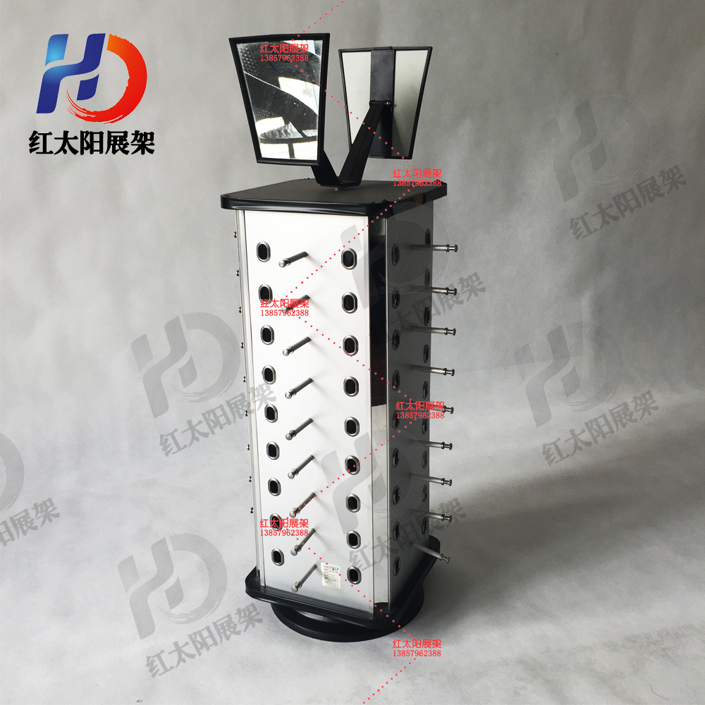红太阳厂家直销 柜台式展架 眼镜展示架 金属太阳镜展架细节图
