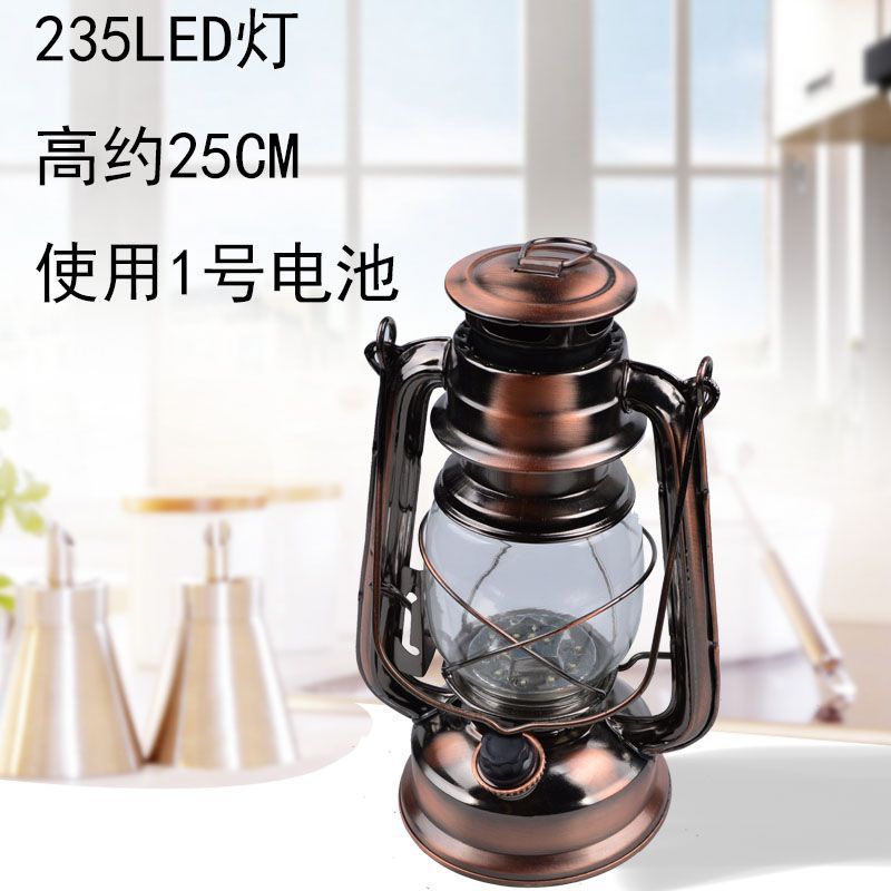 235电镀古铜色LED灯马灯台灯环保工艺品摆件装饰灯厂家直销