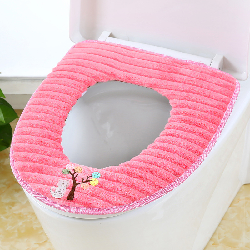 马桶坐垫坐便套马桶垫冬季保暖马桶垫拉链马桶垫
