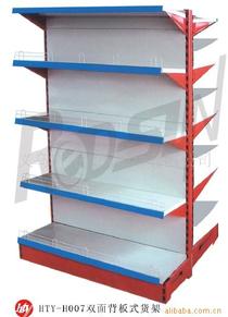 The manufacturer supplies supermarket shelves/display racks/shelving vendors with super double sided shelves