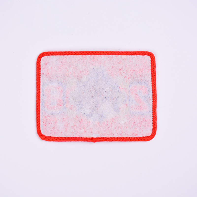 锁边织标贴布绣厂家直销电脑商标织唛织标品质保证环保实惠产品图