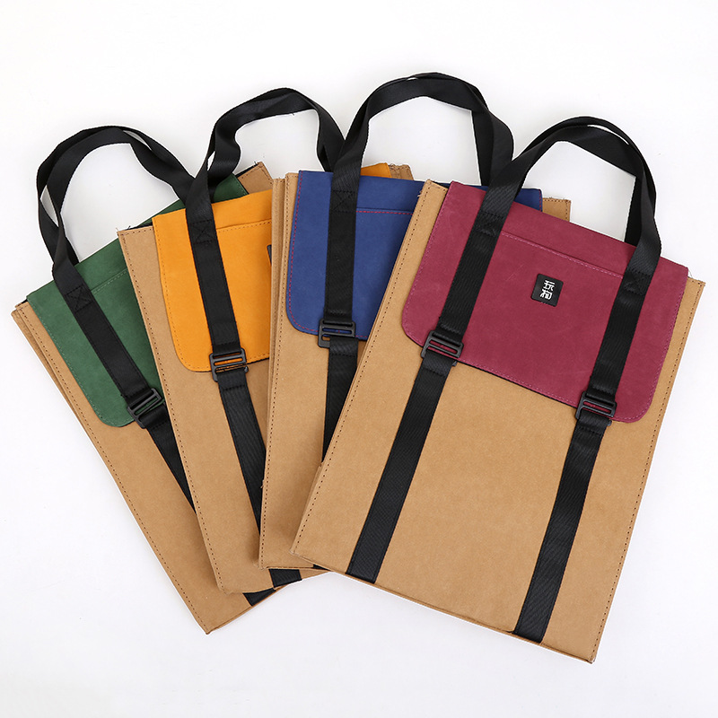 Simple Creative Backpack Multi-Purpose Fashion Storage Bag Tutorial Bag Korean Version Japanese Muji Backpack details Picture